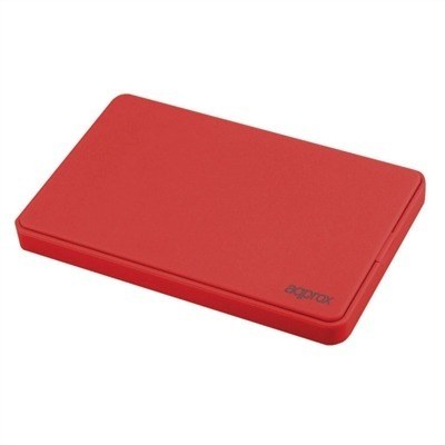 Caja approx apphdd300r para disco duro hdd 2.5pulgadas usb 3.0 roja