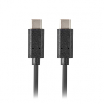 Cable usb tipo c 3.1 gen 1 lanberg 3m - macho - macho - negro
