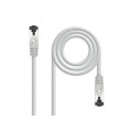 Nanocable Cable red Cat. 8.1 2GHZ SSTP Gris 5m