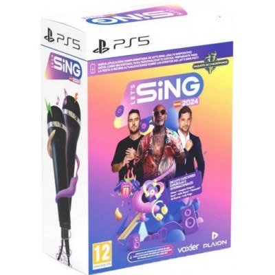 JUEGO SONY PS5 LET S SING 2024 PARA PS5/2 MICS S5LSSIN2