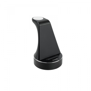 TooQ - Base de Carga Inalámbrica para Apple Watch y iPhone/Smartphone, Negro