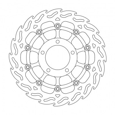 Discos de freno serie Flame MOTO-MASTER 113044