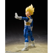 Figura tamashii nations dragon ball z s.h. figuarts super saiyan vegeta dangerous 13.5cm