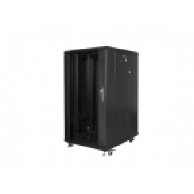 ARMARIO LANBERG RACK 19 22U 600X800 FLAT PACK BLACK NEGRO