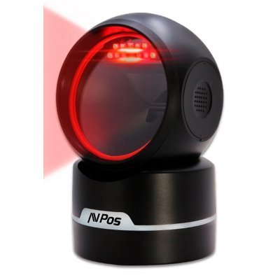 AVP-M680-2D lector de código de barras Lector de códigos de barras fijo 1D/2D CMOS Negro