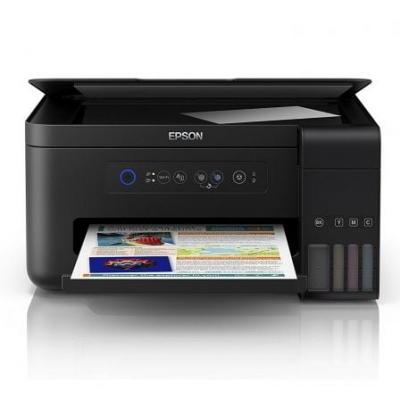 Multifunción Recargable Color Epson Ecotank ET-2700 WiFi/ Negra