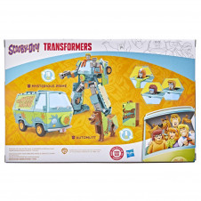 Set figuras hasbro transformers scooby doo mysterious prime and automutt