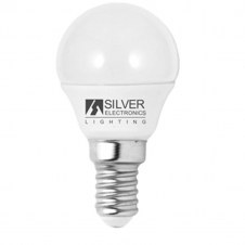 Bombilla led silver electronic eco esferica 5w=35w - e14 - 3000k - 436 lm - 160º - luz calida - a+