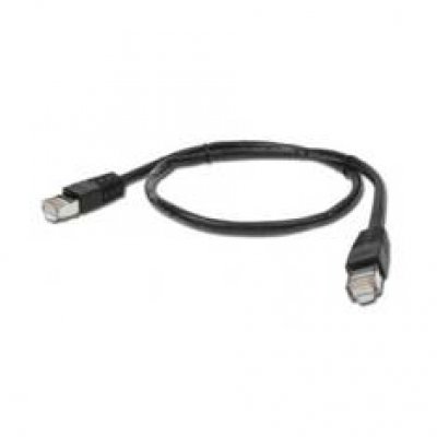 Cable red latiguillo rj45 ftp cat 6 0.5m negro