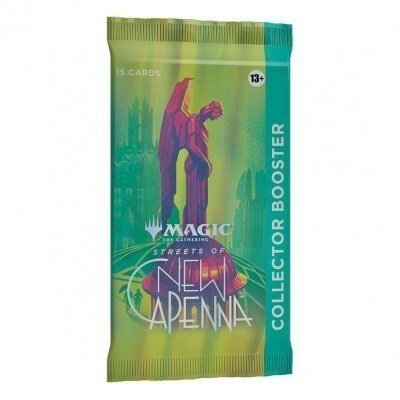 Juego de cartas sobre individual wizards of the coast magic the gathering streets of new capenna sobre coleccionista inglés
