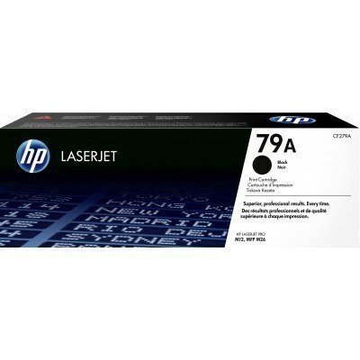 TONER NEGRO HP CF279A - Nº 79A - 1000 PÁGINAS - COMPATIBLE CON LASERJET PRO M12 / MFP M26