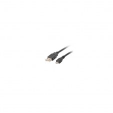 CABLE LANBERG USB 2.0 MACHO A MICRO USB-B MACHO 30CM NEGRO CA-USBM-10CC-0003-BK