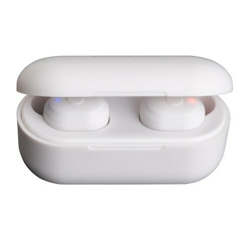 Auriculares Bluetooth Fonestar Twins-2B con estuche de carga/ Autonomía 5h/ Blanco