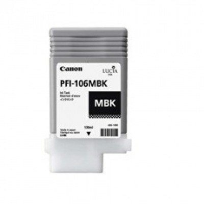 Cartucho canon pfi - 106mbk negro mate ipf6400se - ipf6300s - ipf6400s - ipf6300 - ipf6350 - ipf6400 - ipf6450