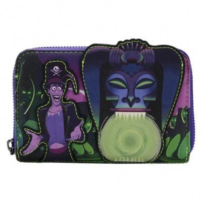Cartera loungefly funko disney tiana y el sapo dr. facilier lenicular
