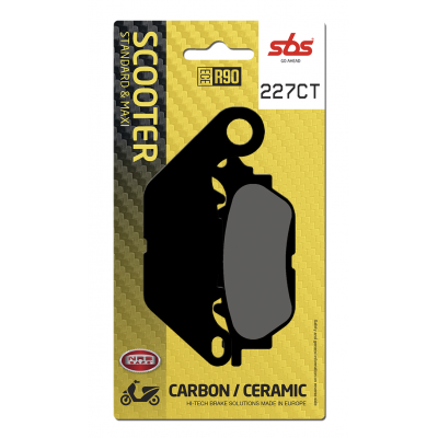 CT Scooter Carbon Tech Organic Brake Pads SBS 227CT
