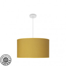 Colgante Moda 3xe27 Blanco/amarillo Regx50x50cm C/difusor