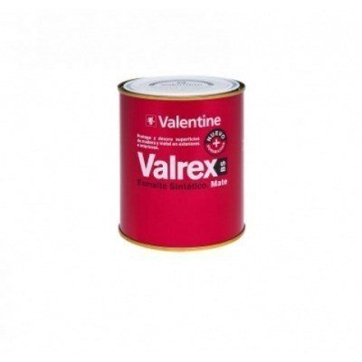 ESMALTE SINTÉTICO MATE VALREX 750ML BLANCO
