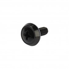 StarTech.com Paquete de 50 Tornillos y Tuercas Enjauladas 10-32 para Armario Rack de Servidores - Color Negro