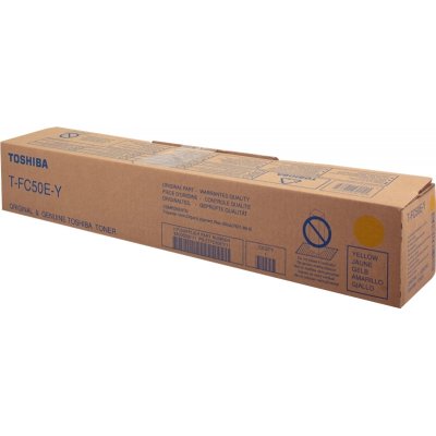 Toshiba T-FC50EY Amarillo Cartucho de Toner Original - 6AJ00000111/6AJ00000225/6AJ00000299