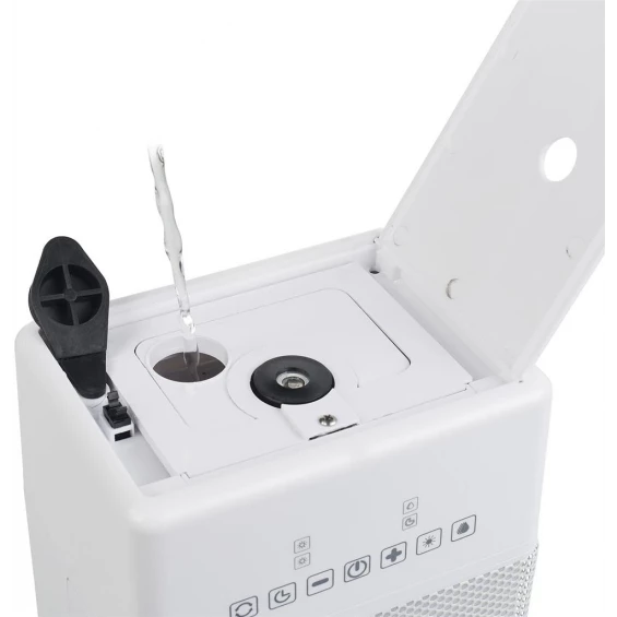 Calefactor cerámico y humidificador Tristar KA-5266, 1.800 W, blanco - imagen 2