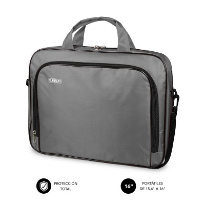 SUBBLIM - Maletín Ordenador Oxford Laptop Bag 15,4-16 Grey