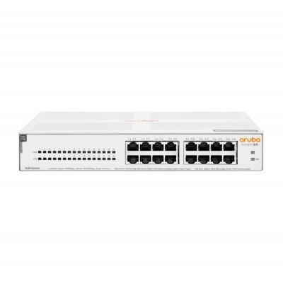 Aruba Networking Aruba Instant On 1430 16G Class4 PoE 124W No administrado L2 Gigabit Ethernet (10/100/1000) Energía sobre Ethernet (PoE) 1U Blanco
