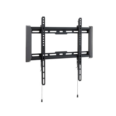 Tooq LP1073F-B Soporte Fijo de Pared para TV de 32-70 - Peso Max 75Kg - VESA 400x400mm - Sistema de Liberacion Mediante Cordon - Color Negro