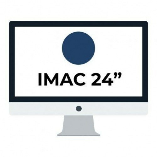 Apple iMac 24 Retina 4.5K/ Chip M1 CPU 8 Núcleos/ 8GB/ 256GB/ GPU 7 Núcleos / Azúl