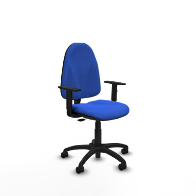 Algarra CP bali azul brazos 1D base poliamida ruedas nailon 50mm