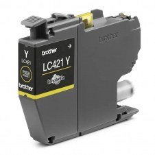 Cartucho tinta brother lc421y amarillo 200 paginas