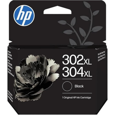 Cartucho tinta hp 302xl - 304xl negro