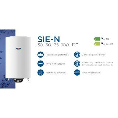 Termo Aparici, TERMO 75 L. SIE - Triposicional - B