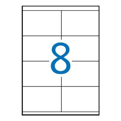 APLI Paq.800 etiquetas 105x70mm