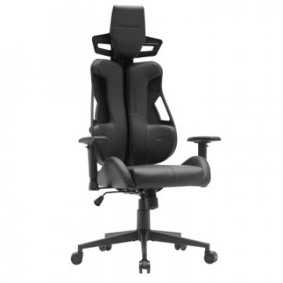 SILLA ERGONOMICA MARS GAMING MGCELITEBGR CUERO PU PISTON DE GAS CLASE 4 MAS 150Kg NEGRO COSTURAS GR