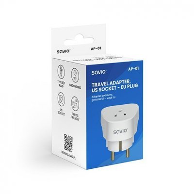AP-01 adaptador e inversor de corriente Interior 3750 W Blanco