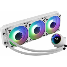 Aerocool Mirage L360 Refrigeracion liquida cpu agua y freon 3 ventiladores blanco