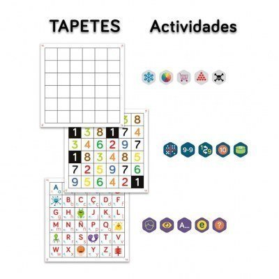 Pack infantil tilk bee - bot tapete + actividades