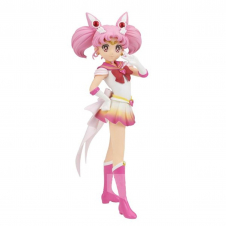 Figura banpresto pretty guardian sailor moon eternal glitter & glamorous super sailor chibi moon ver.a 17cm
