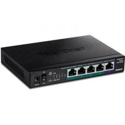 Switch TRENDnet TPE-TG350 5 Puertos/ RJ-45 Gigabit 10/100/1000 PoE