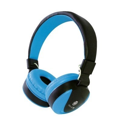 Talius HPH-5005 Auriculares con Microfono - Jack 3.5mm - Diametro de Altavoz 40mm - Cable de 1.2m - Color Azul
