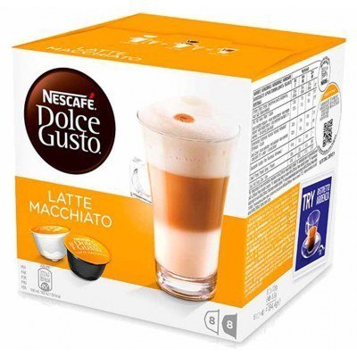 PAQUETE 16 CAPS.DOLCE GUSTO LATTE MACCHIATO 12416058
