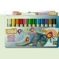 Tempera solida textil 12 col