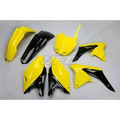 UFO Plastic Kit OEM Color (2014) Yellow/Black Suzuki RM-Z250 SUKIT416@999