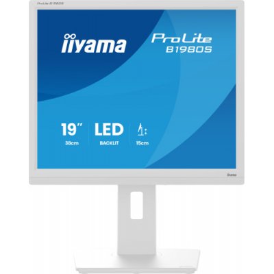 iiyama ProLite B1980S-W1 pantalla para PC 48,3 cm (19) 1280 x 1024 Pixeles SVGA LED Blanco