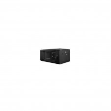 ARMARIO MURAL LANBERG 4U 19P 600X600X165MM ACCESORIOS MONTAJE NEGRO WF01-6604-10B
