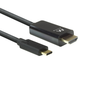 Ewent EW9824 Cable de conversión USB-C a HDMI macho 4K/60Hz de 2 m