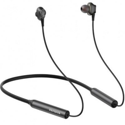Auriculares Inalámbricos Intrauditivos Aiwa ESTBT-450BK/ con Micrófono/ Bluetooth/ Negro