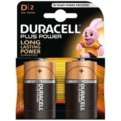 PILAS DURACELL D PLUS (MN1300-LR20) B/2