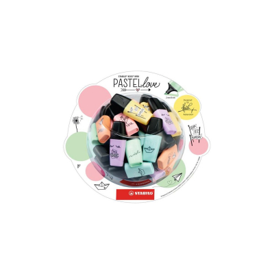 Boss Mini Pastellove marcador 50 pieza(s) Multicolor
